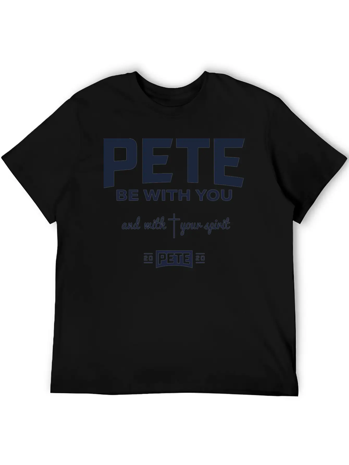 Pete Be With Your Spirit Stylish Everyday T-Shirt – Unisex Basic Cotton Tee