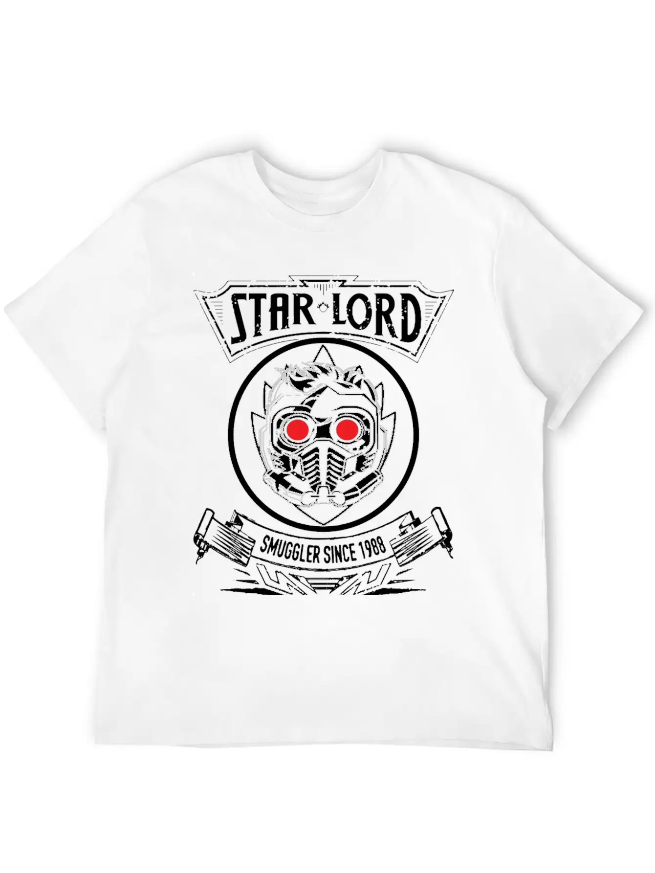 Peter Quill – Star Lord – Smuggler Since 1988 Unisex Short Sleeve Soft Cotton T-Shirt – Casual Everyday Wear