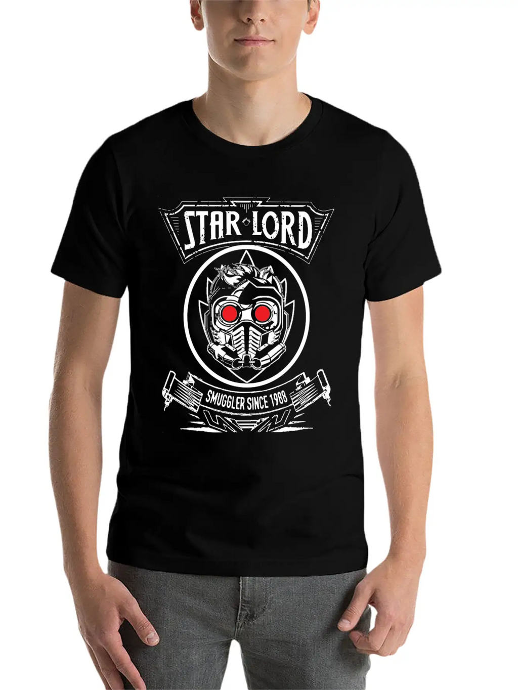 Peter Quill – Star Lord – Smuggler Since 1988 Unisex Short Sleeve Soft Cotton T-Shirt – Casual Everyday Wear