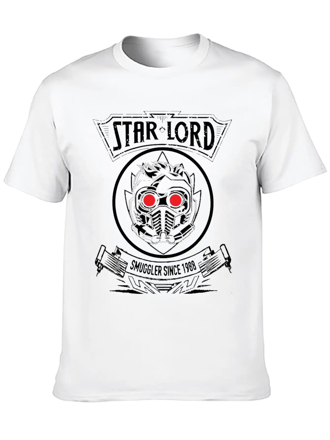 Peter Quill – Star Lord – Smuggler Since 1988 Unisex Short Sleeve Soft Cotton T-Shirt – Casual Everyday Wear