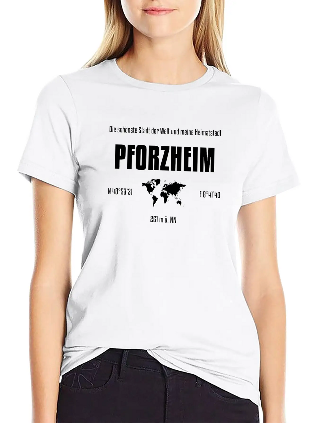 Pforzheim Most Beautiful City In The World Stylish Everyday T-Shirt – Unisex Basic Cotton Tee