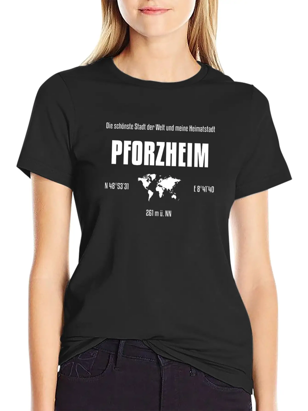 Pforzheim Most Beautiful City In The World Stylish Everyday T-Shirt – Unisex Basic Cotton Tee