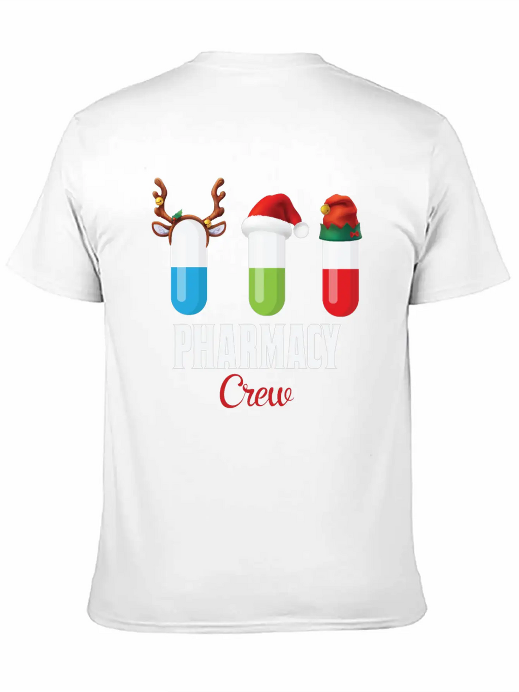 Pharmacy Crew Funny Christmas Gift For Pharmacist Classic Fit Graphic Tee For Daily Comfort – Unisex Cotton Shirt