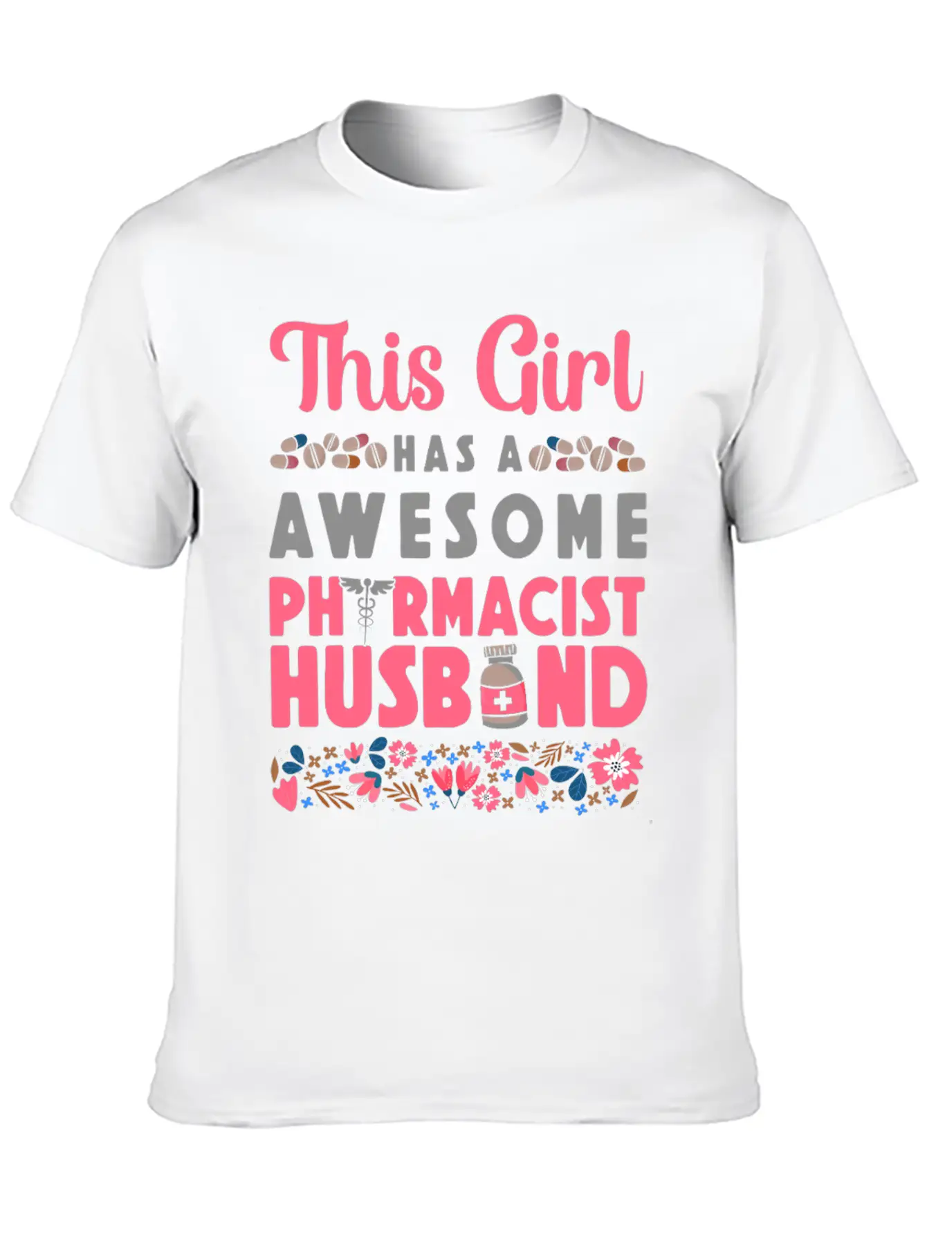 Pharmacy Tech Technician Unisex Short Sleeve Soft Cotton T-Shirt – Casual Everyday Wear