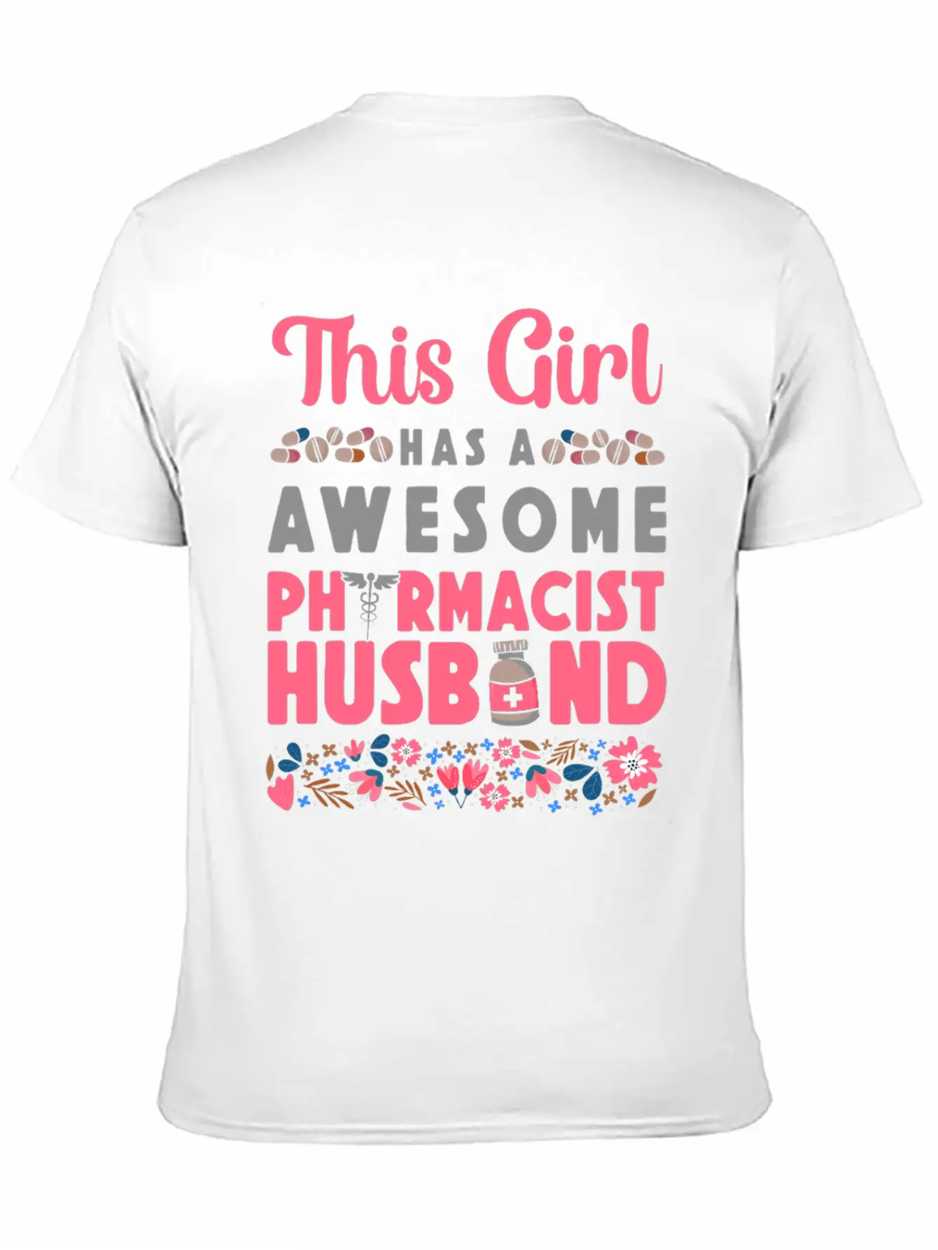 Pharmacy Tech Technician Unisex Short Sleeve Soft Cotton T-Shirt – Casual Everyday Wear