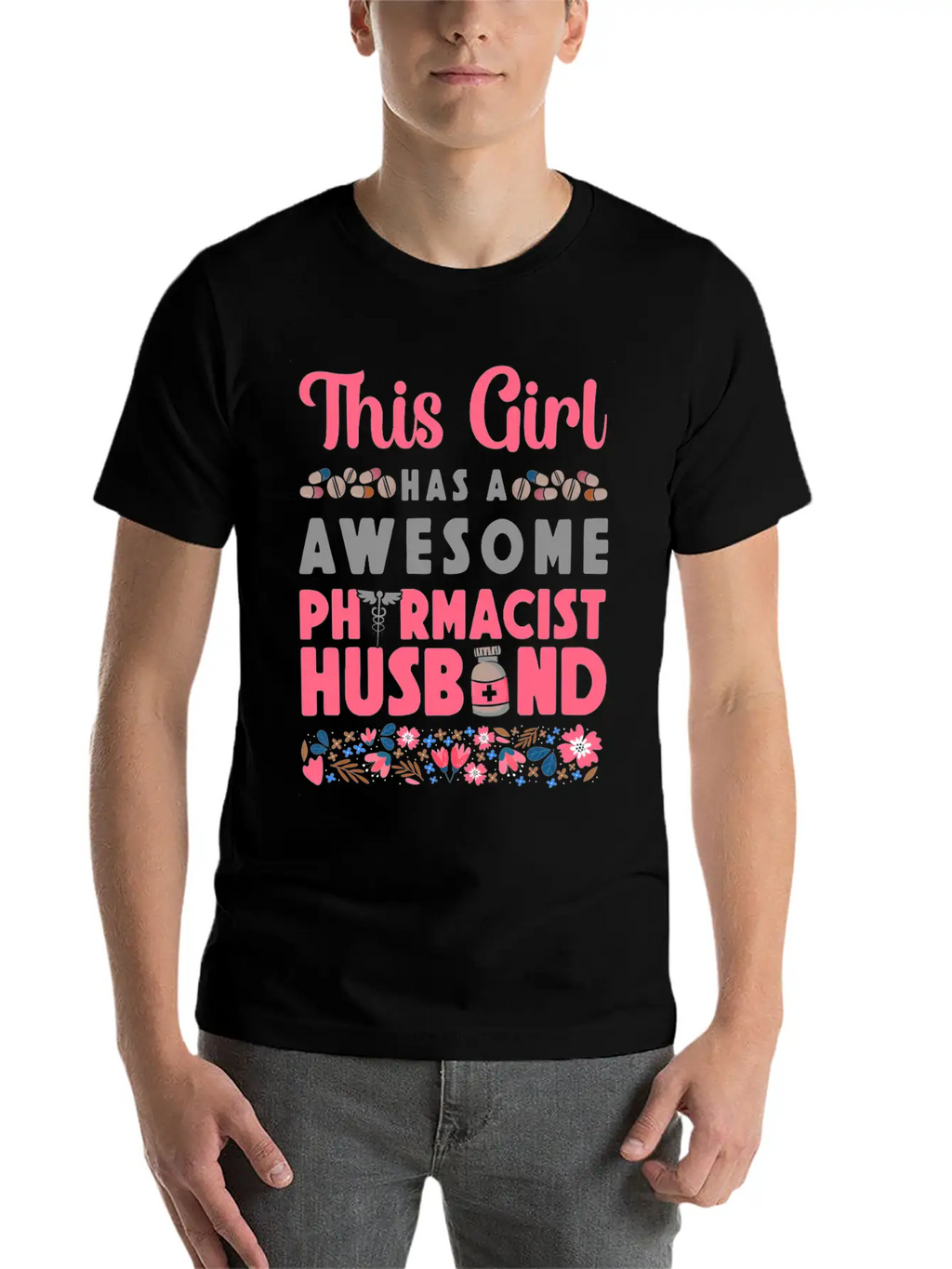 Pharmacy Tech Technician Unisex Short Sleeve Soft Cotton T-Shirt – Casual Everyday Wear