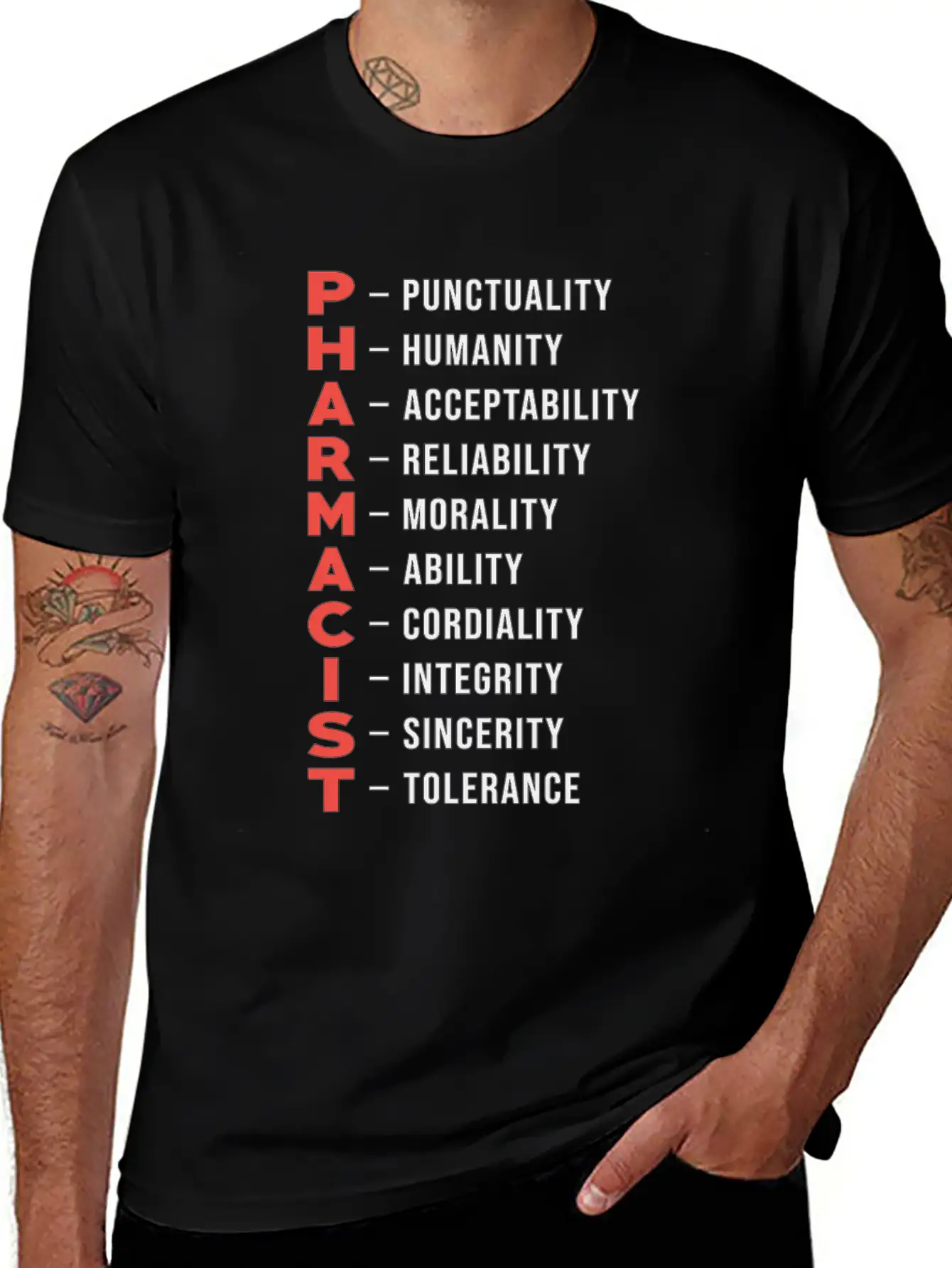 Pharmacy Technician Medicine Tech Pharmacist Gift Casual Graphic T-Shirt – Simple And Comfortable Daily Wear
