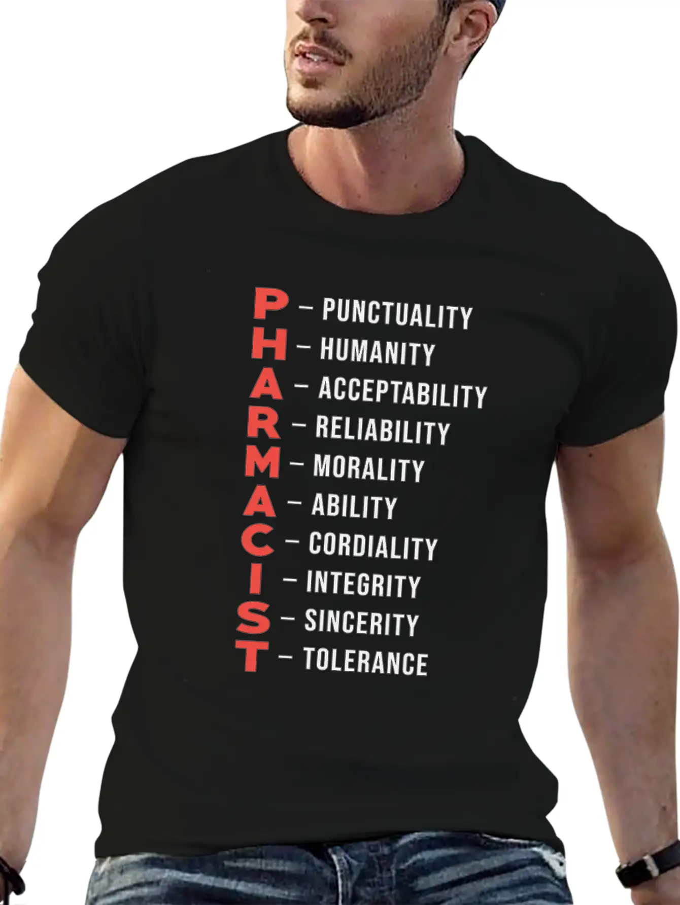 Pharmacy Technician Medicine Tech Pharmacist Gift Casual Graphic T-Shirt – Simple And Comfortable Daily Wear