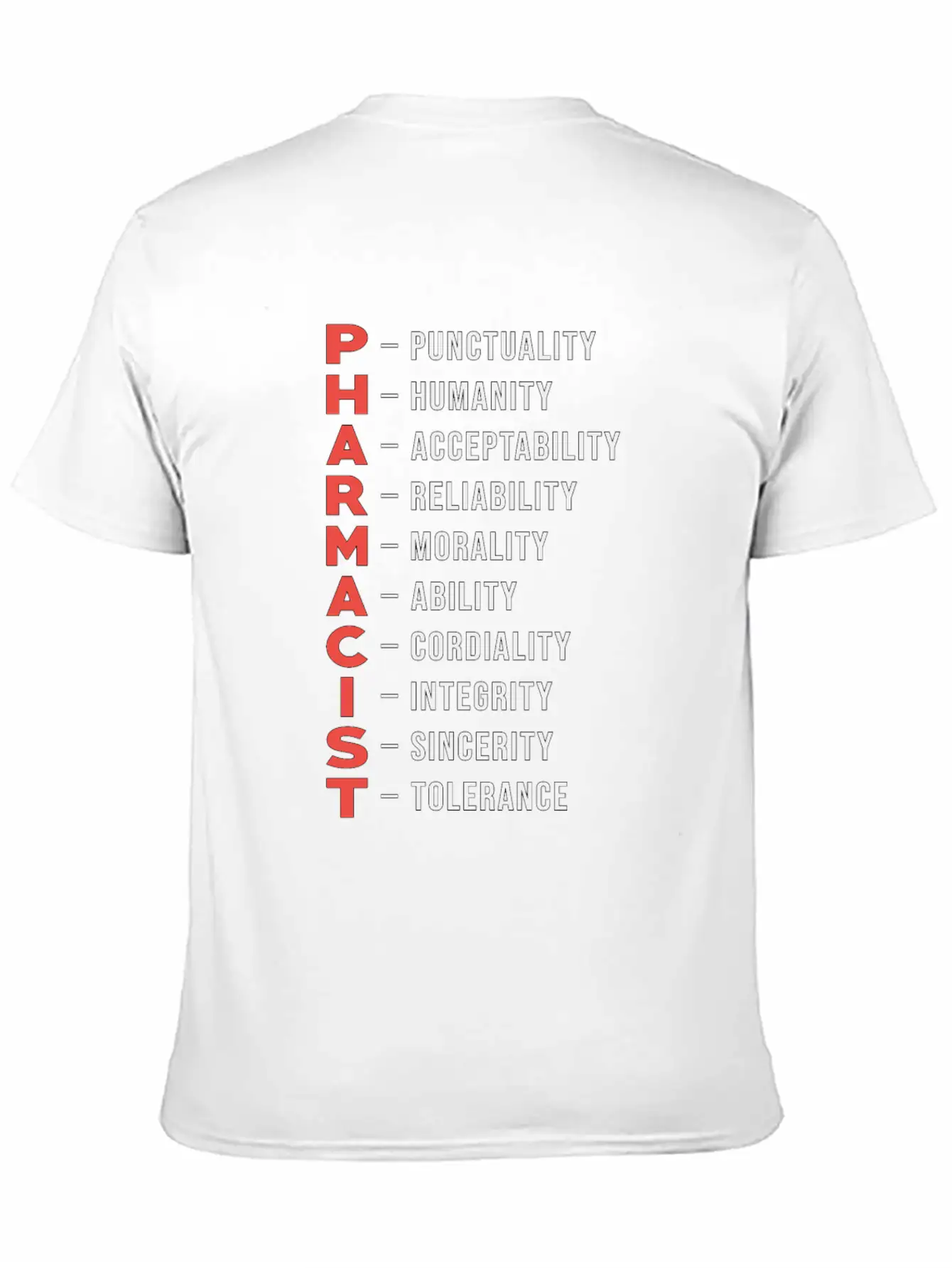Pharmacy Technician Medicine Tech Pharmacist Gift Casual Graphic T-Shirt – Simple And Comfortable Daily Wear