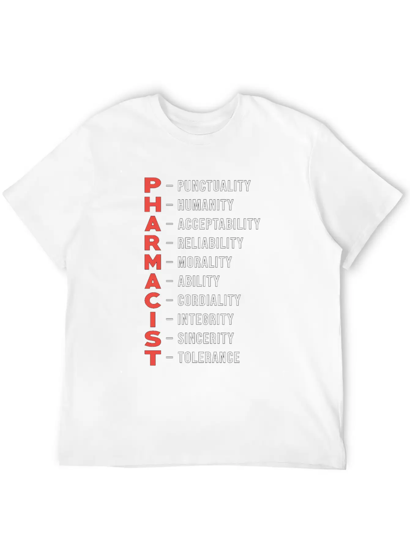Pharmacy Technician Medicine Tech Pharmacist Gift Casual Graphic T-Shirt – Simple And Comfortable Daily Wear