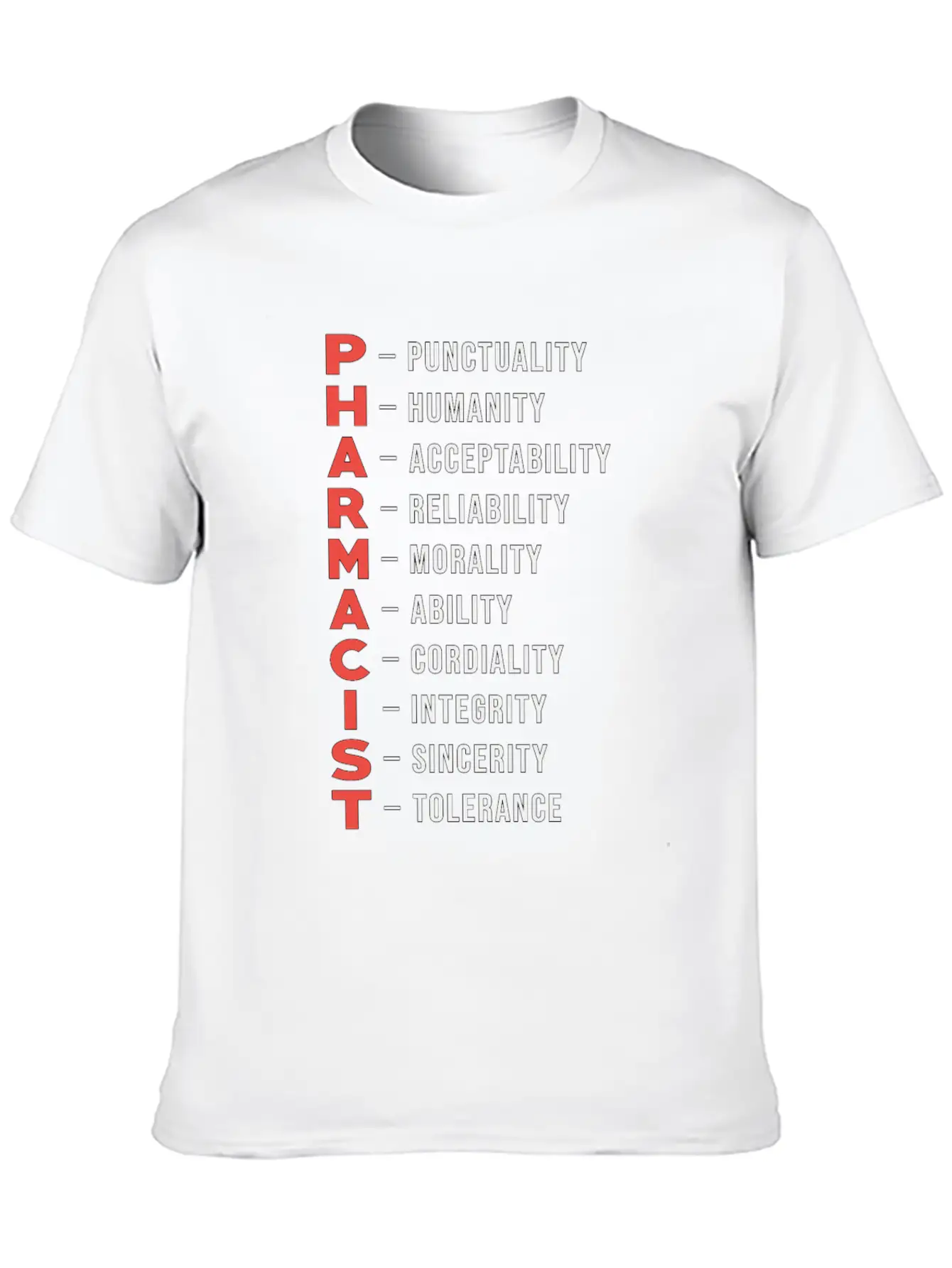 Pharmacy Technician Medicine Tech Pharmacist Gift Casual Graphic T-Shirt – Simple And Comfortable Daily Wear