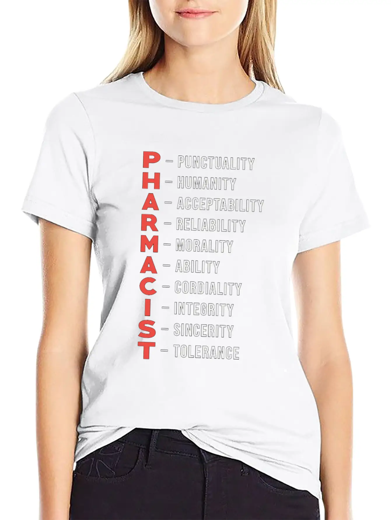 Pharmacy Technician Medicine Tech Pharmacist Gift Casual Graphic T-Shirt – Simple And Comfortable Daily Wear
