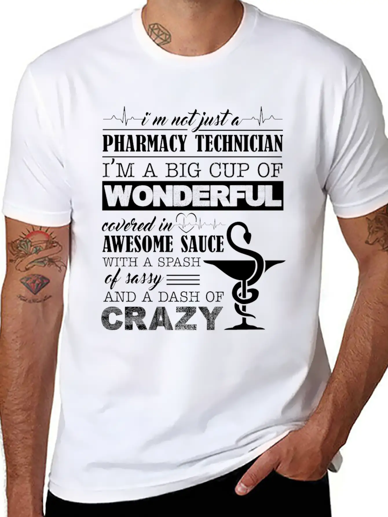 Pharmacy Technician Tee Stylish Everyday T-Shirt – Unisex Basic Cotton Tee