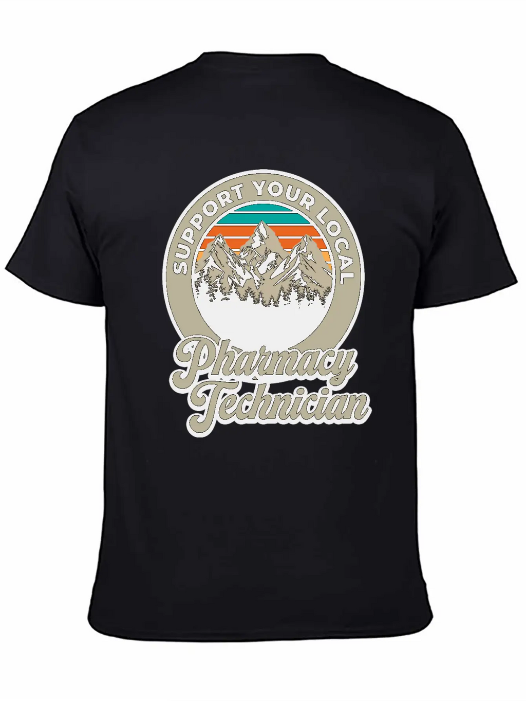 Pharmacy Technician Unisex Short Sleeve Soft Cotton T-Shirt – Casual Everyday Wear