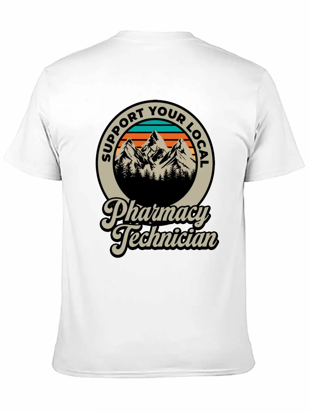 Pharmacy Technician Unisex Short Sleeve Soft Cotton T-Shirt – Casual Everyday Wear