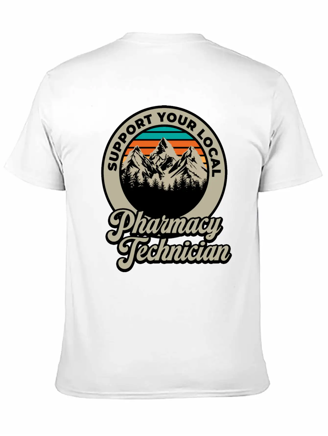 Pharmacy Technician Unisex Short Sleeve Soft Cotton T-Shirt – Casual Everyday Wear