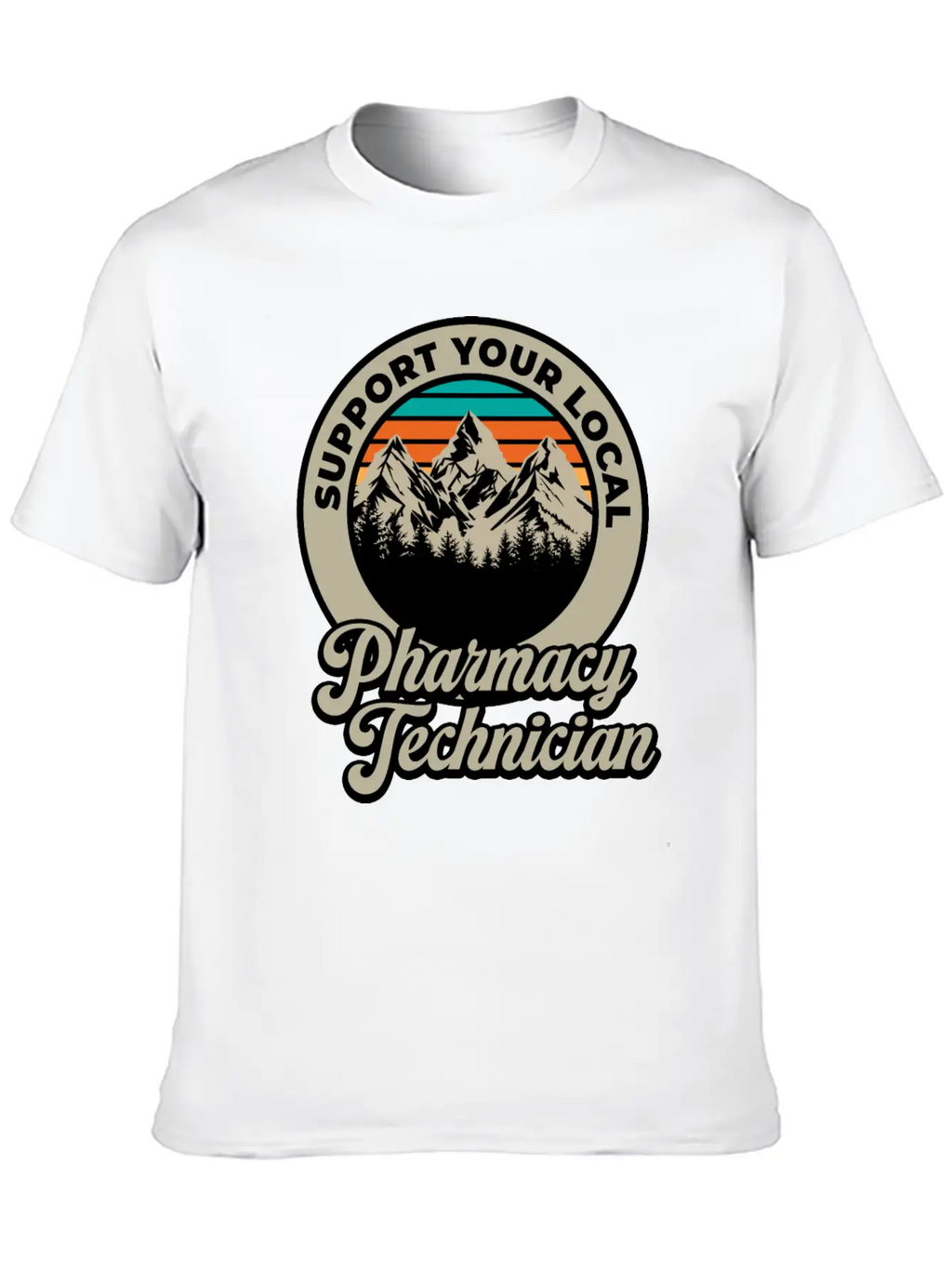 Pharmacy Technician Unisex Short Sleeve Soft Cotton T-Shirt – Casual Everyday Wear