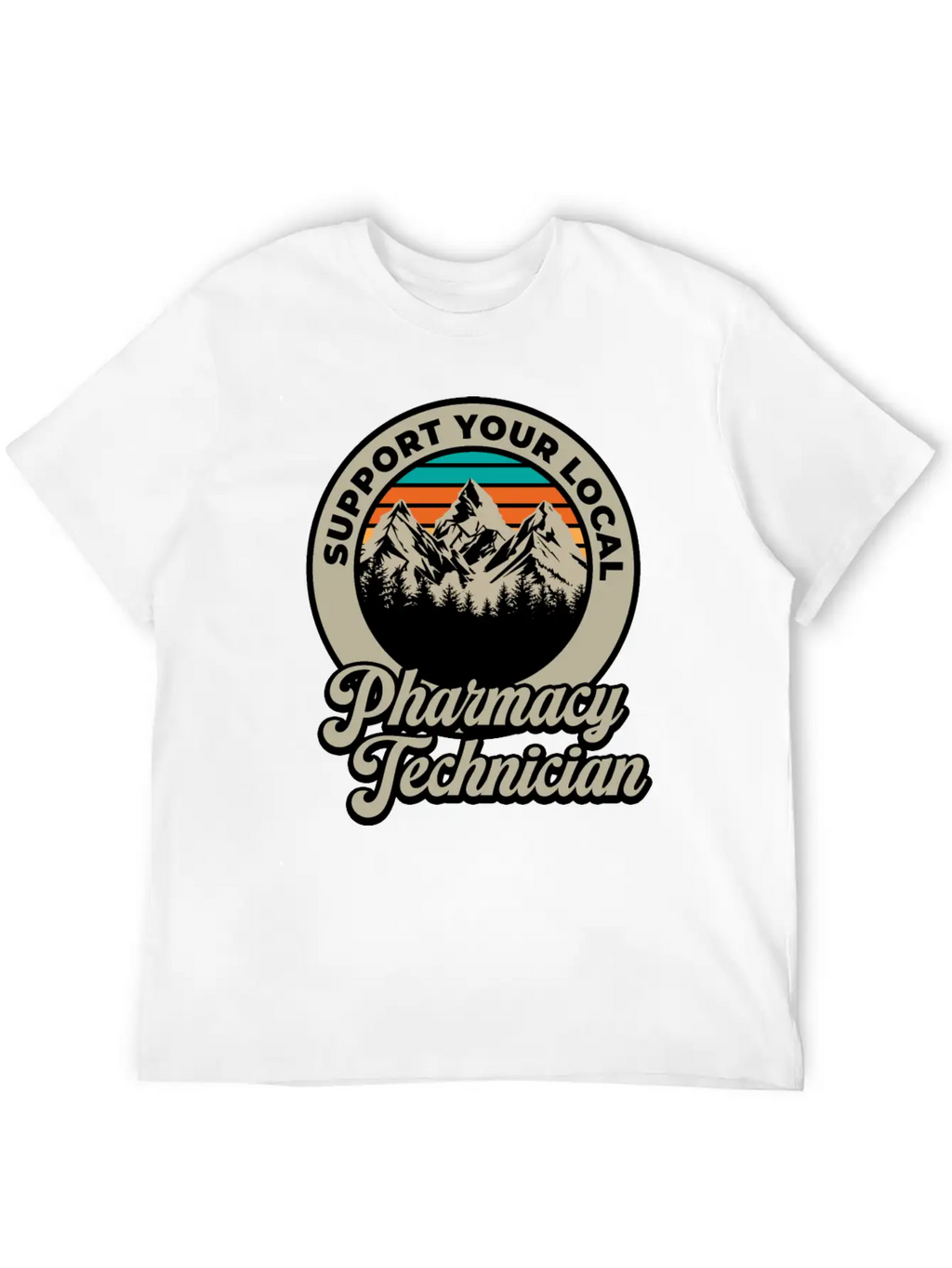 Pharmacy Technician Unisex Short Sleeve Soft Cotton T-Shirt – Casual Everyday Wear