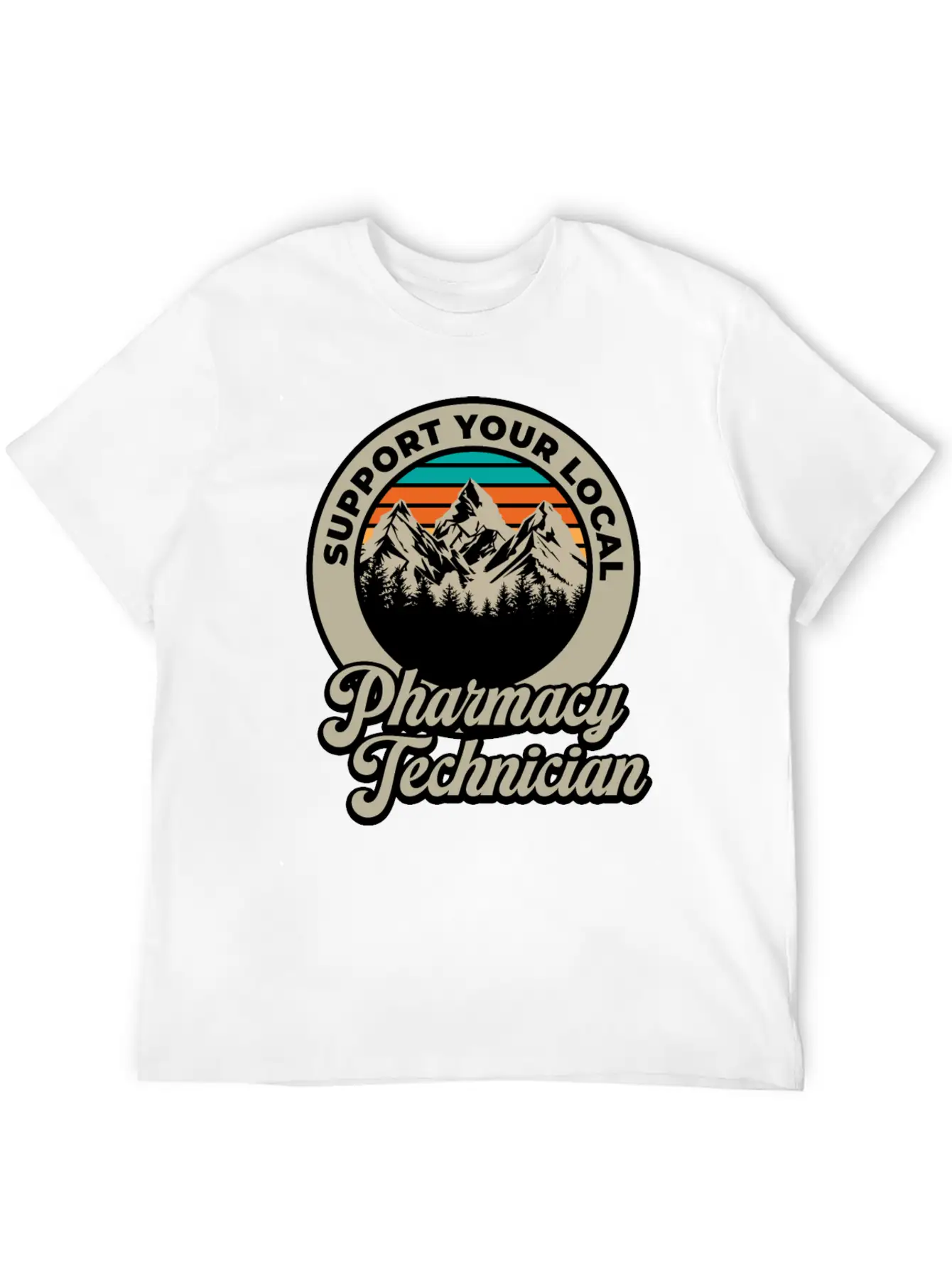Pharmacy Technician Unisex Short Sleeve Soft Cotton T-Shirt – Casual Everyday Wear