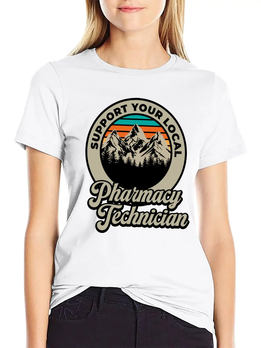 Pharmacy Technician Unisex Short Sleeve Soft Cotton T-Shirt – Casual Everyday Wear