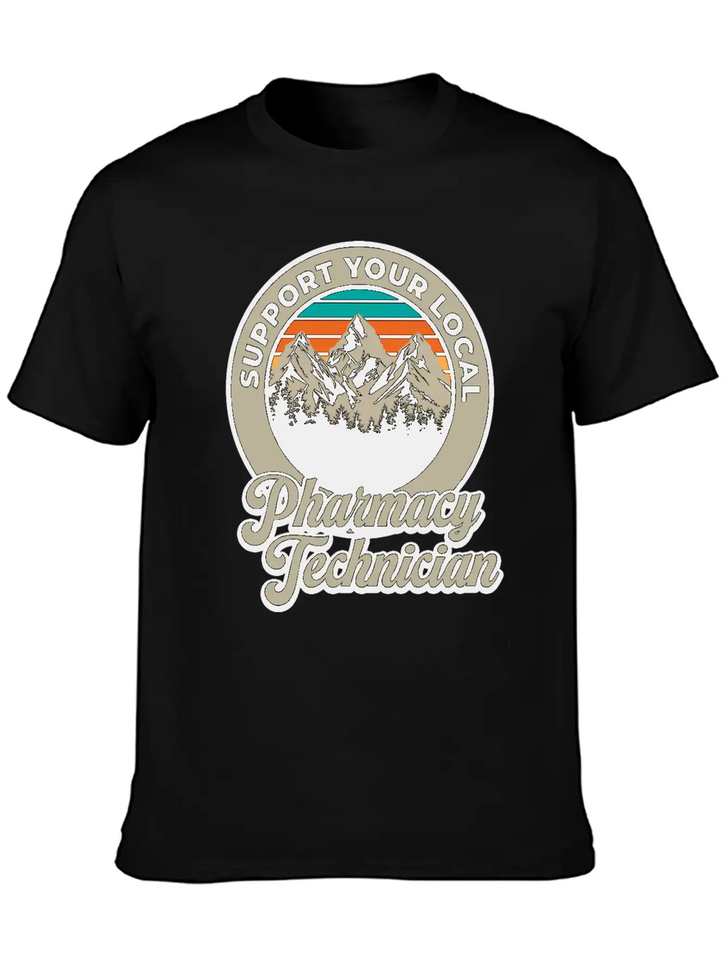 Pharmacy Technician Unisex Short Sleeve Soft Cotton T-Shirt – Casual Everyday Wear