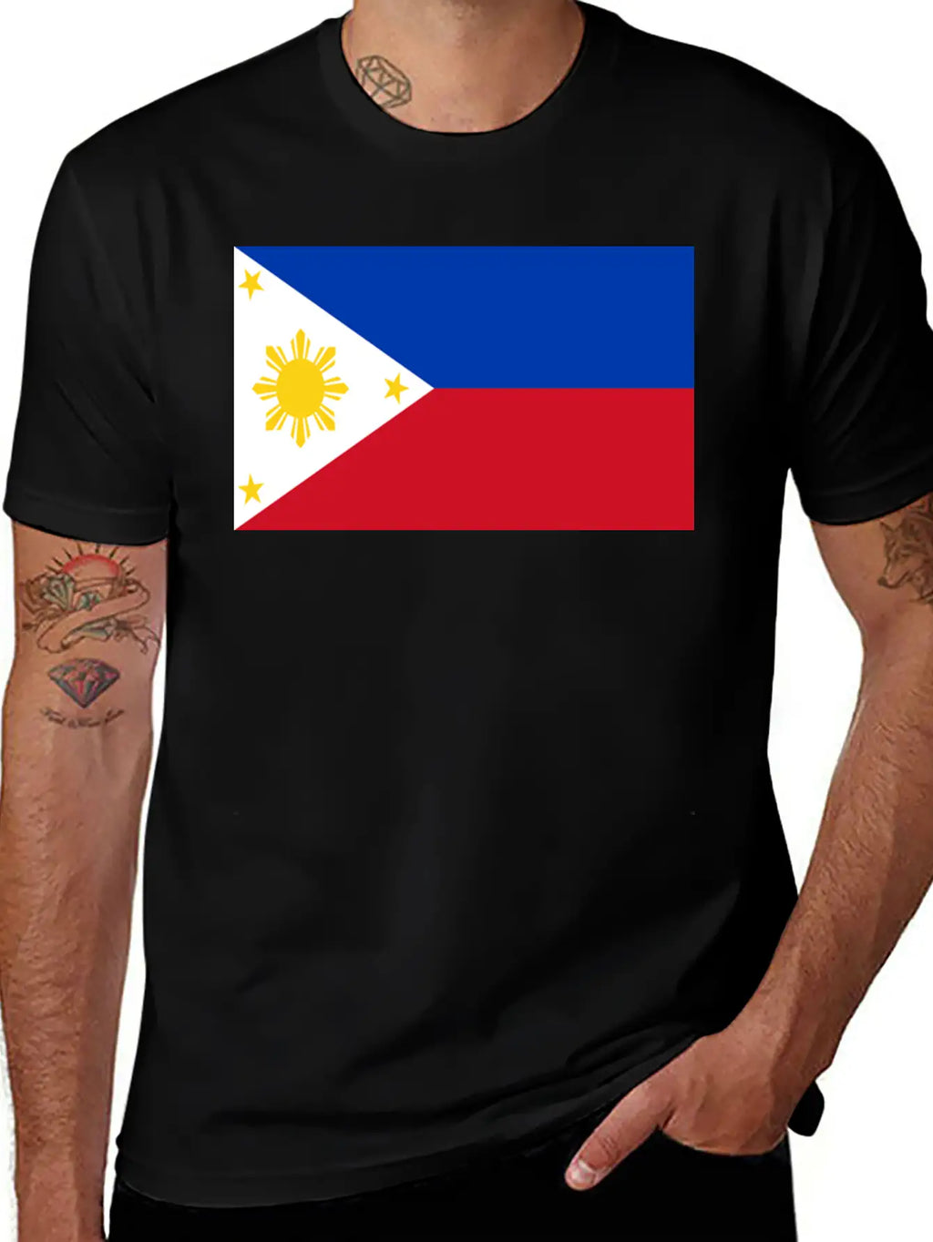 Philippines Casual Graphic T-Shirt – Simple And Comfortable Daily Wear
