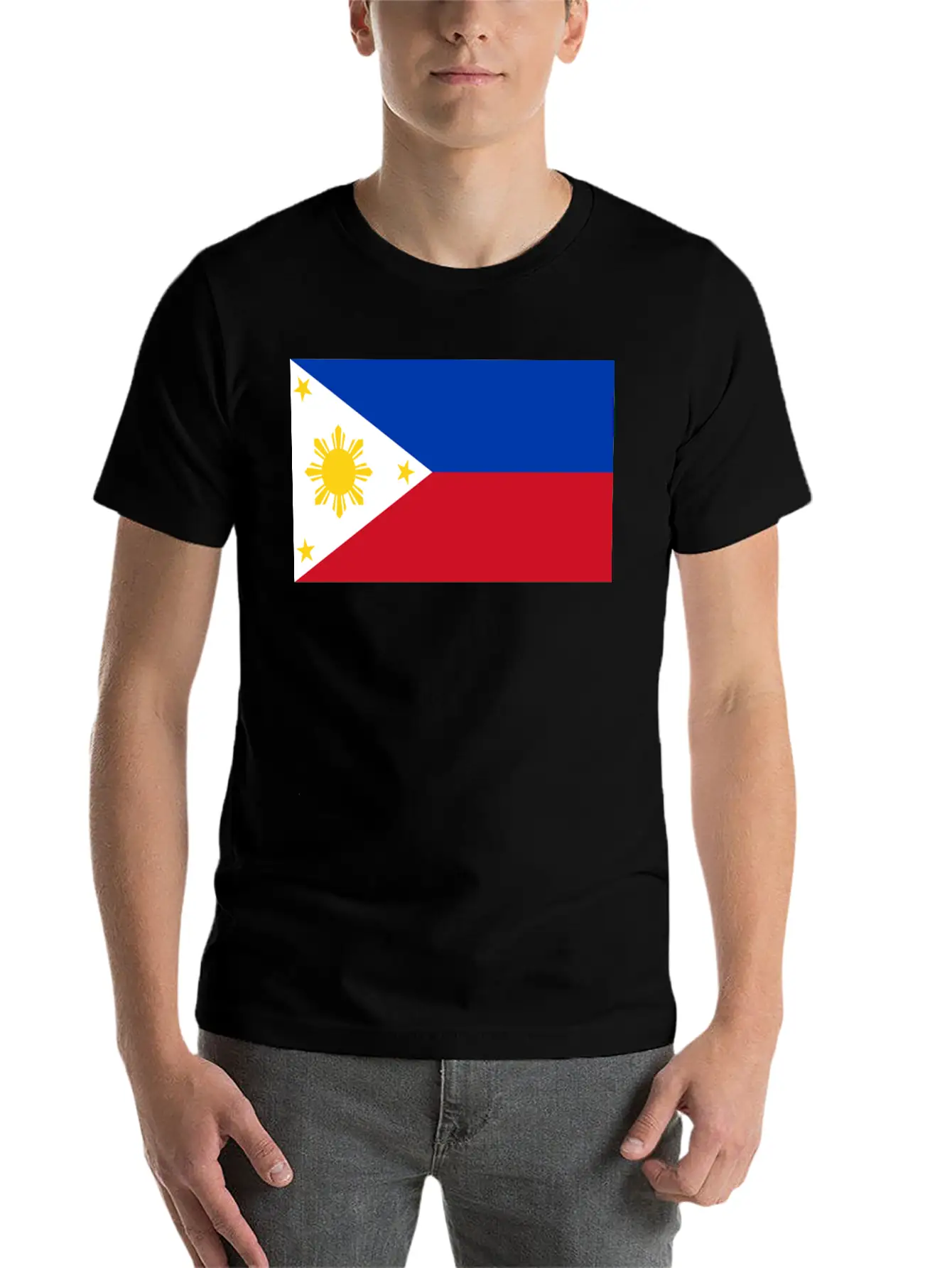 Philippines Casual Graphic T-Shirt – Simple And Comfortable Daily Wear