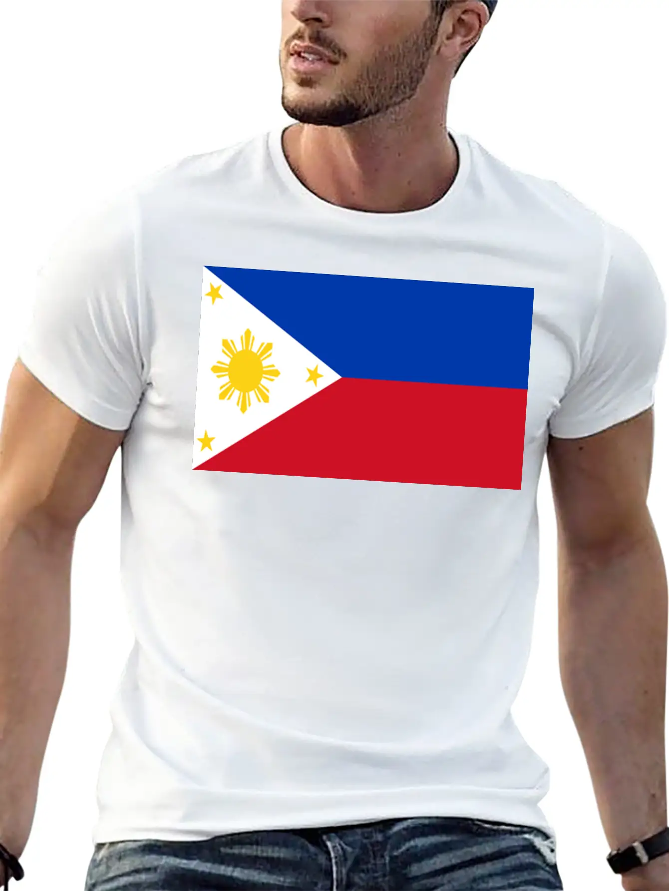 Philippines Casual Graphic T-Shirt – Simple And Comfortable Daily Wear