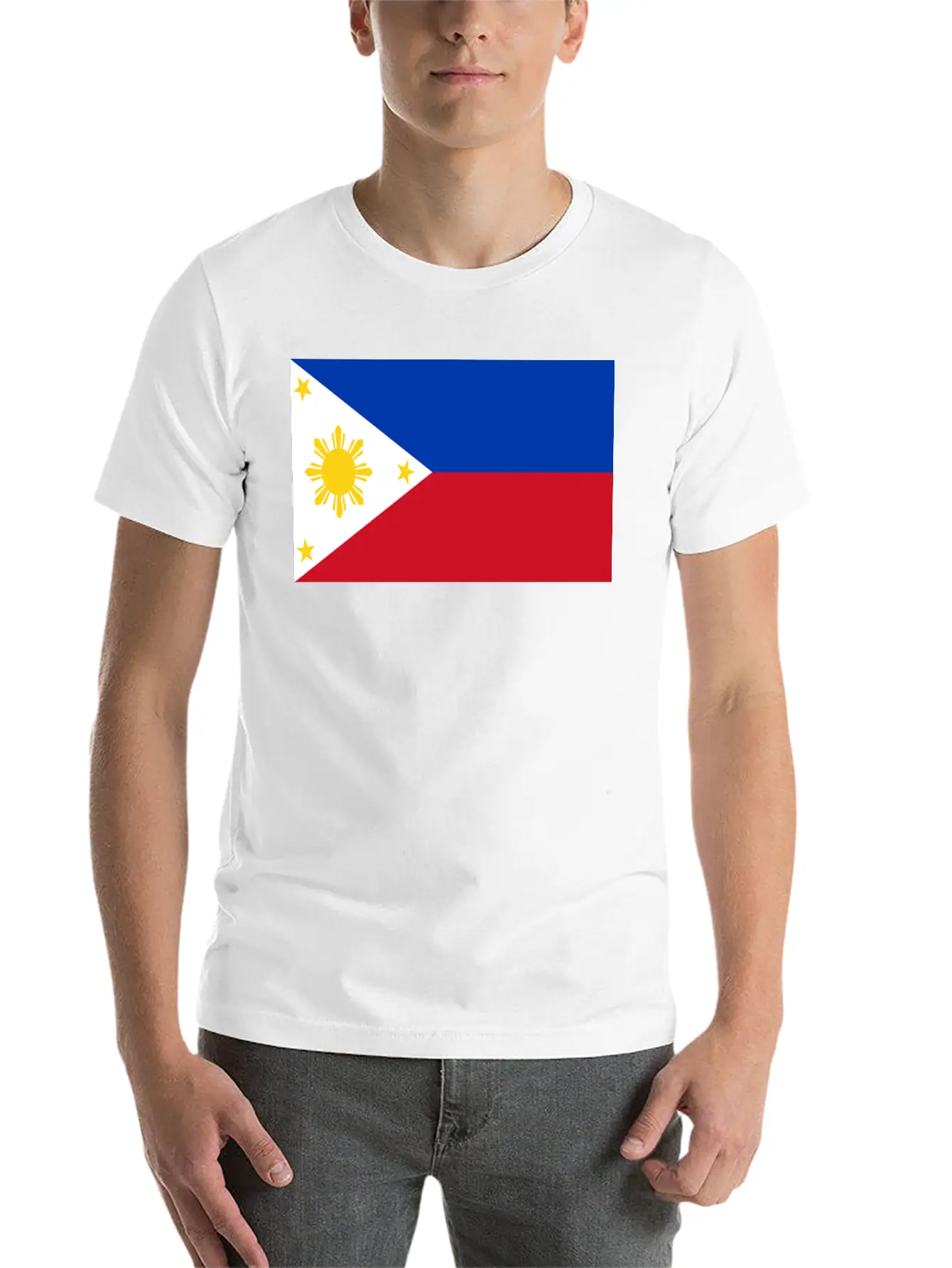Philippines Casual Graphic T-Shirt – Simple And Comfortable Daily Wear