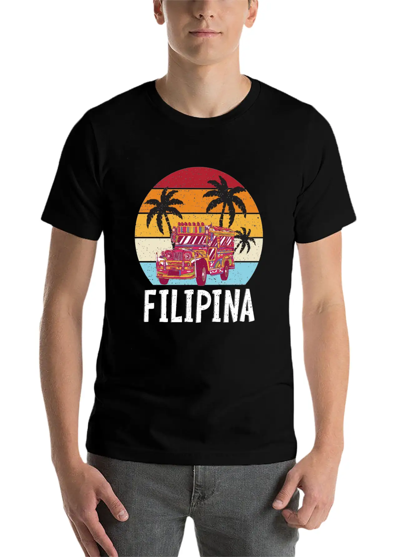 Philippines Proud Filipina Pinay Pride Flag Unisex Short Sleeve Soft Cotton T-Shirt – Casual Everyday Wear