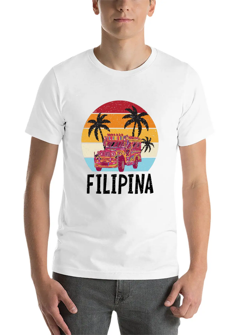 Philippines Proud Filipina Pinay Pride Flag Unisex Short Sleeve Soft Cotton T-Shirt – Casual Everyday Wear