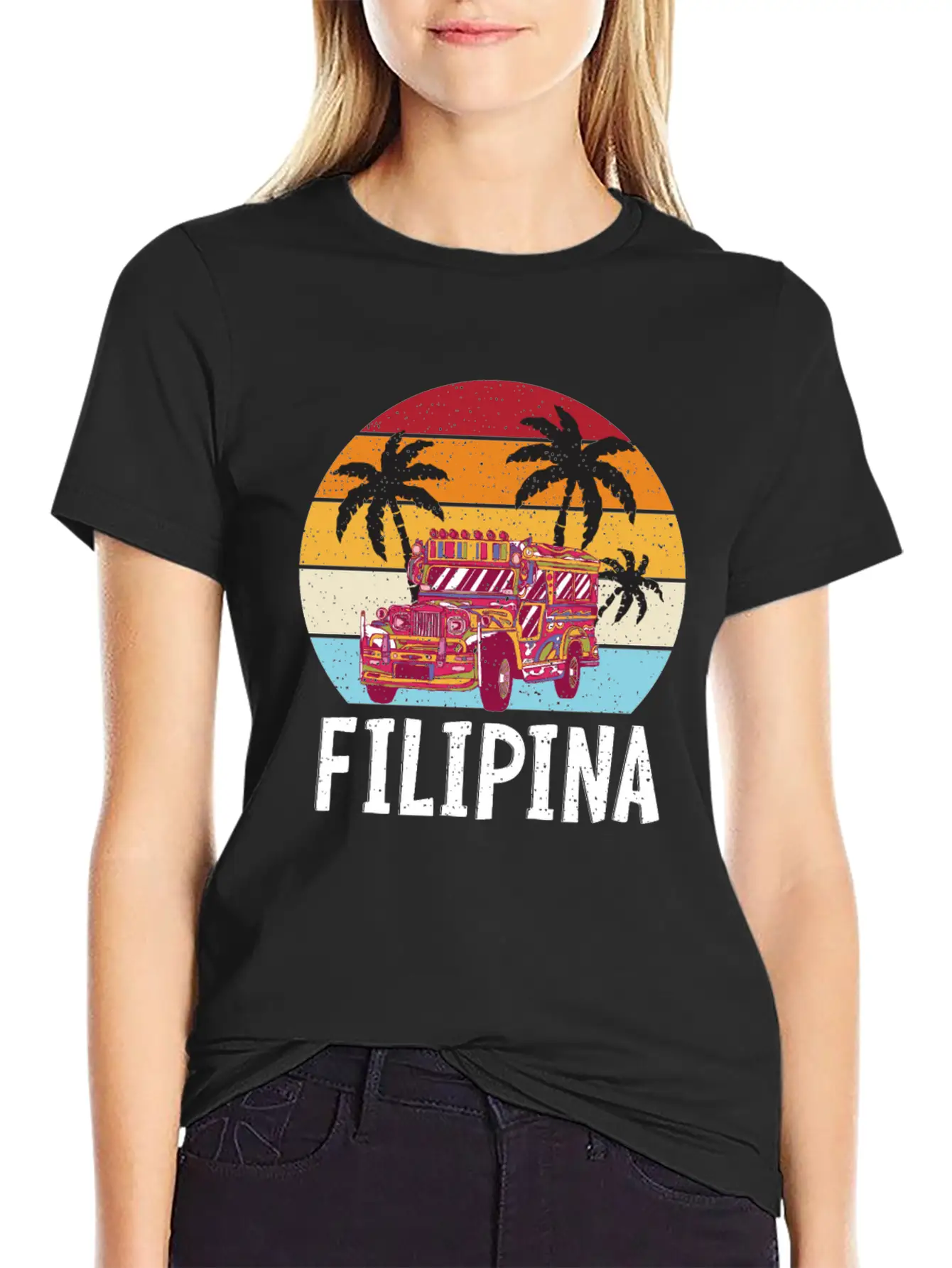 Philippines Proud Filipina Pinay Pride Flag Unisex Short Sleeve Soft Cotton T-Shirt – Casual Everyday Wear