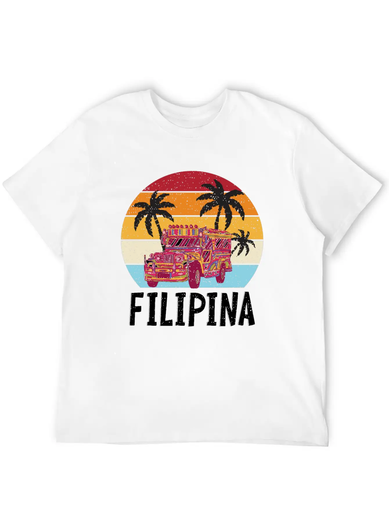 Philippines Proud Filipina Pinay Pride Flag Unisex Short Sleeve Soft Cotton T-Shirt – Casual Everyday Wear
