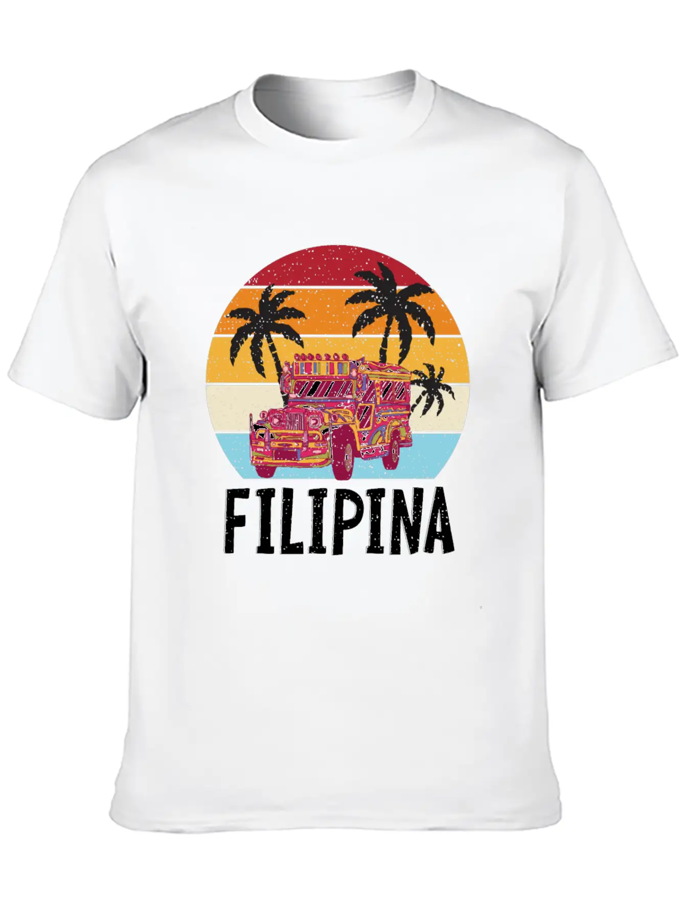 Philippines Proud Filipina Pinay Pride Flag Unisex Short Sleeve Soft Cotton T-Shirt – Casual Everyday Wear