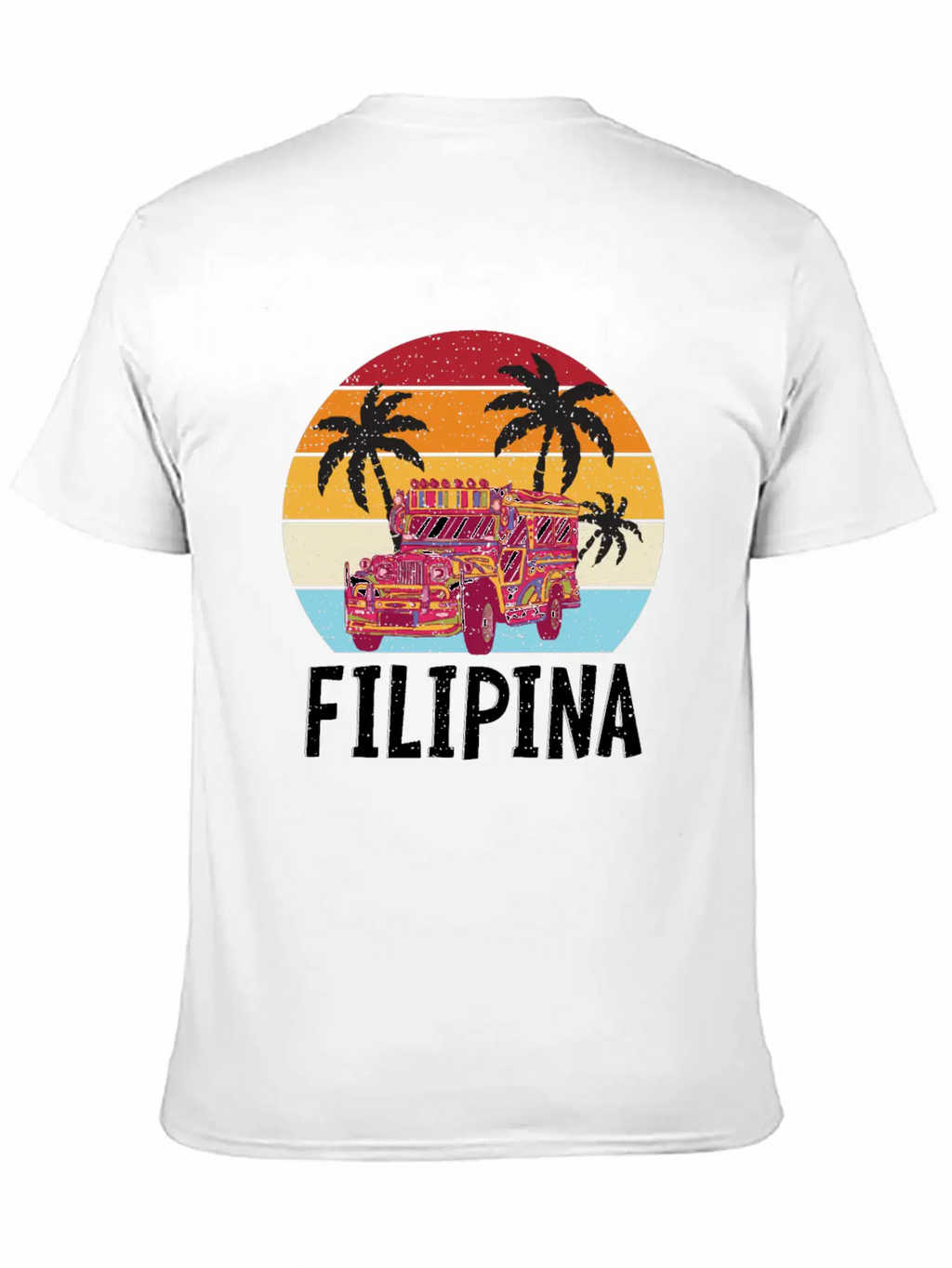 Philippines Proud Filipina Pinay Pride Flag Unisex Short Sleeve Soft Cotton T-Shirt – Casual Everyday Wear
