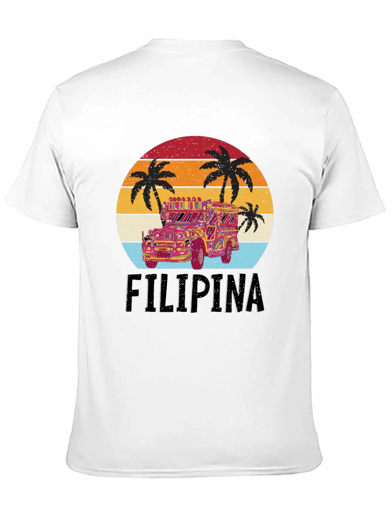 Philippines Proud Filipina Pinay Pride Flag Unisex Short Sleeve Soft Cotton T-Shirt – Casual Everyday Wear