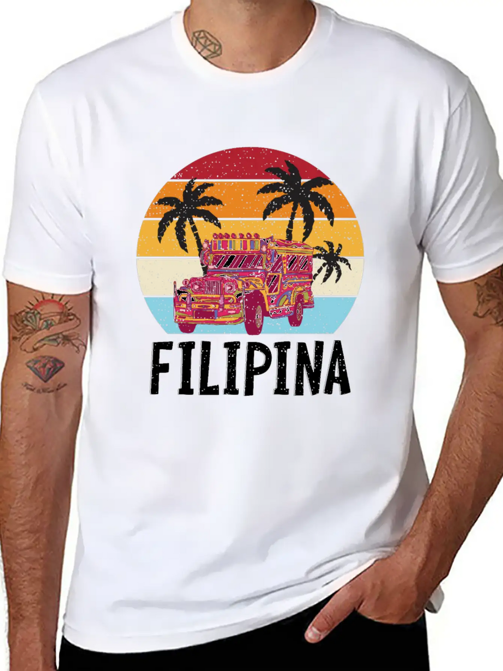 Philippines Proud Filipina Pinay Pride Flag Unisex Short Sleeve Soft Cotton T-Shirt – Casual Everyday Wear