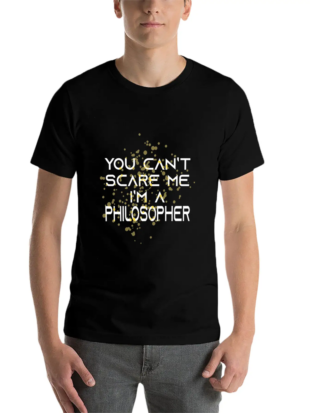 Philosopher Fear Unisex Casual T-Shirt – Clean Design For Daily Comfort