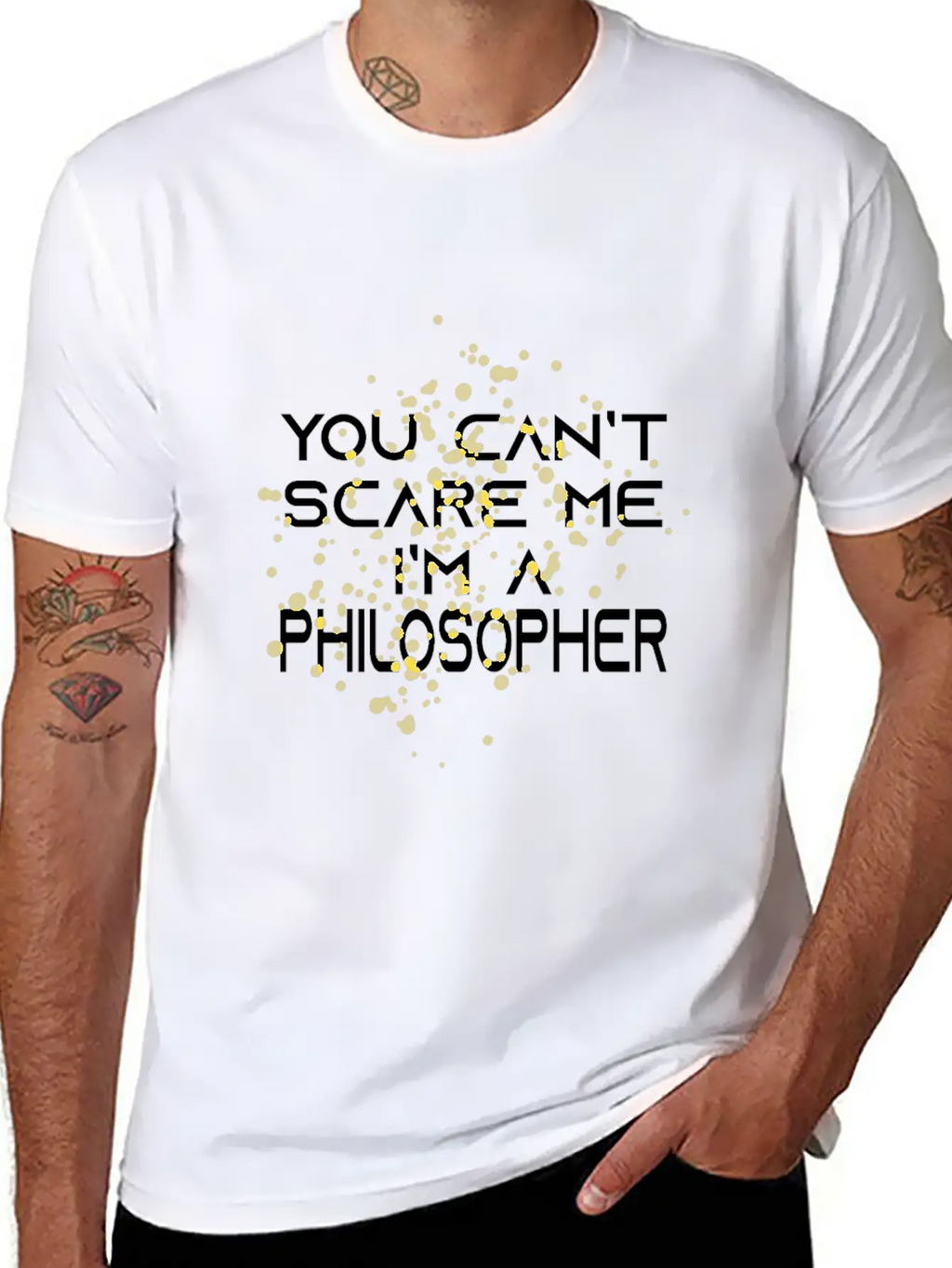 Philosopher Fear Unisex Casual T-Shirt – Clean Design For Daily Comfort