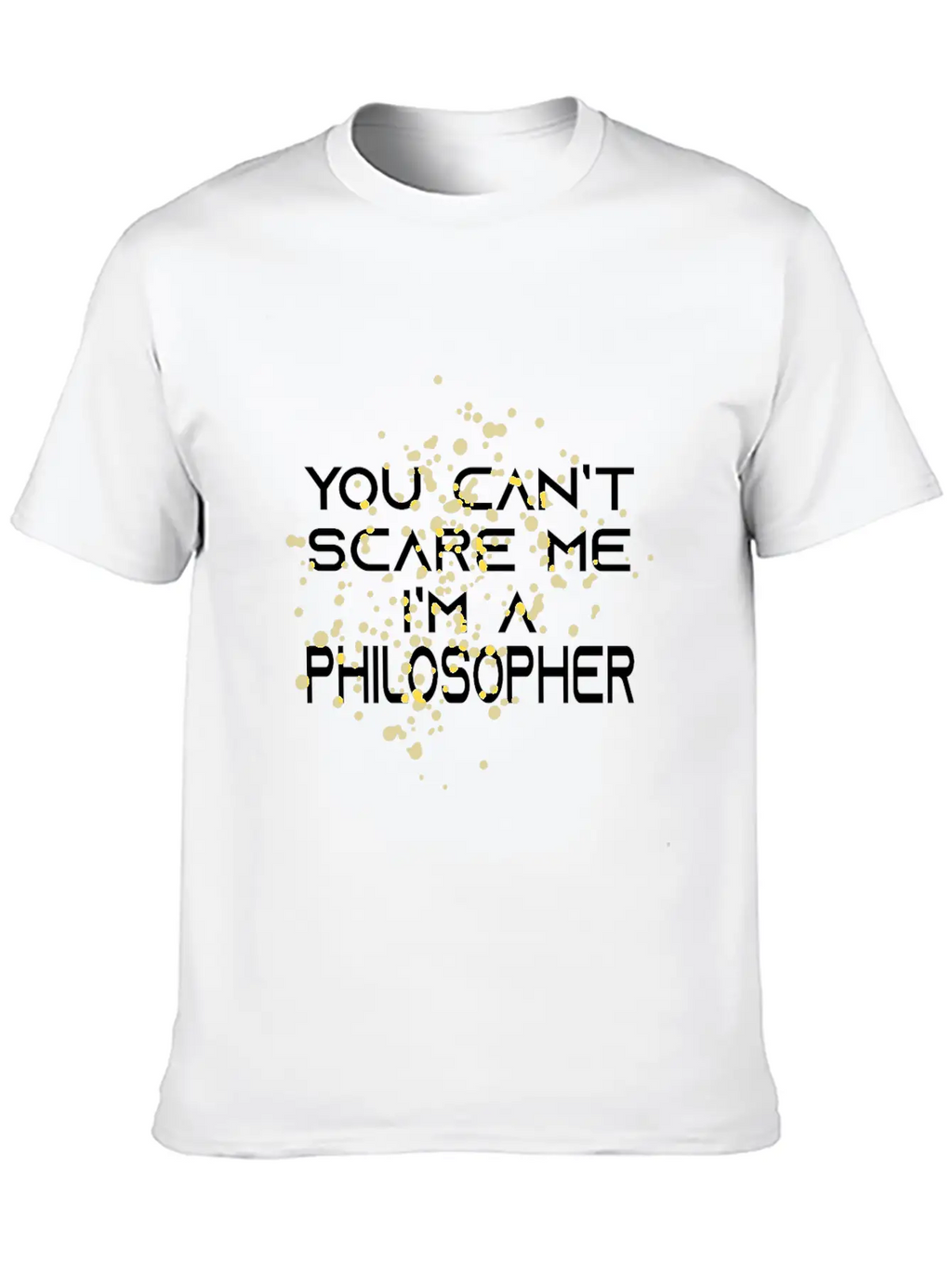Philosopher Fear Unisex Casual T-Shirt – Clean Design For Daily Comfort