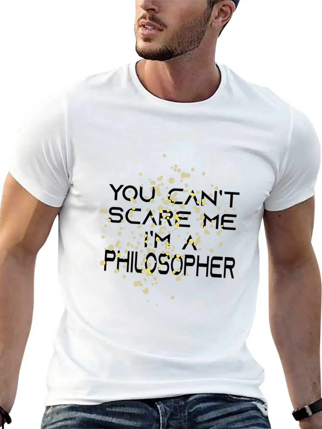 Philosopher Fear Unisex Casual T-Shirt – Clean Design For Daily Comfort