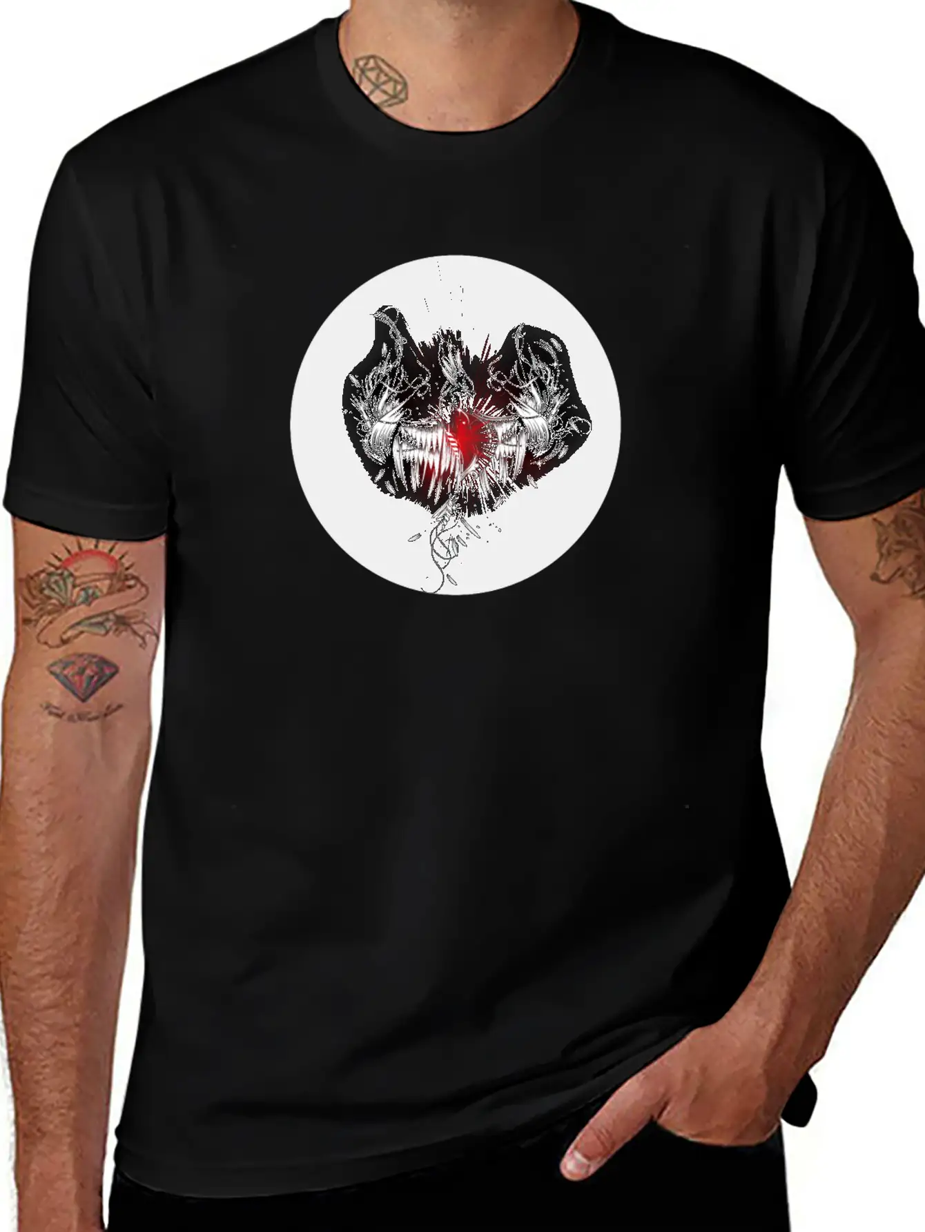 Phoenix From The Ashes Patch Breathable Soft Cotton T-Shirt – Timeless Casual Look