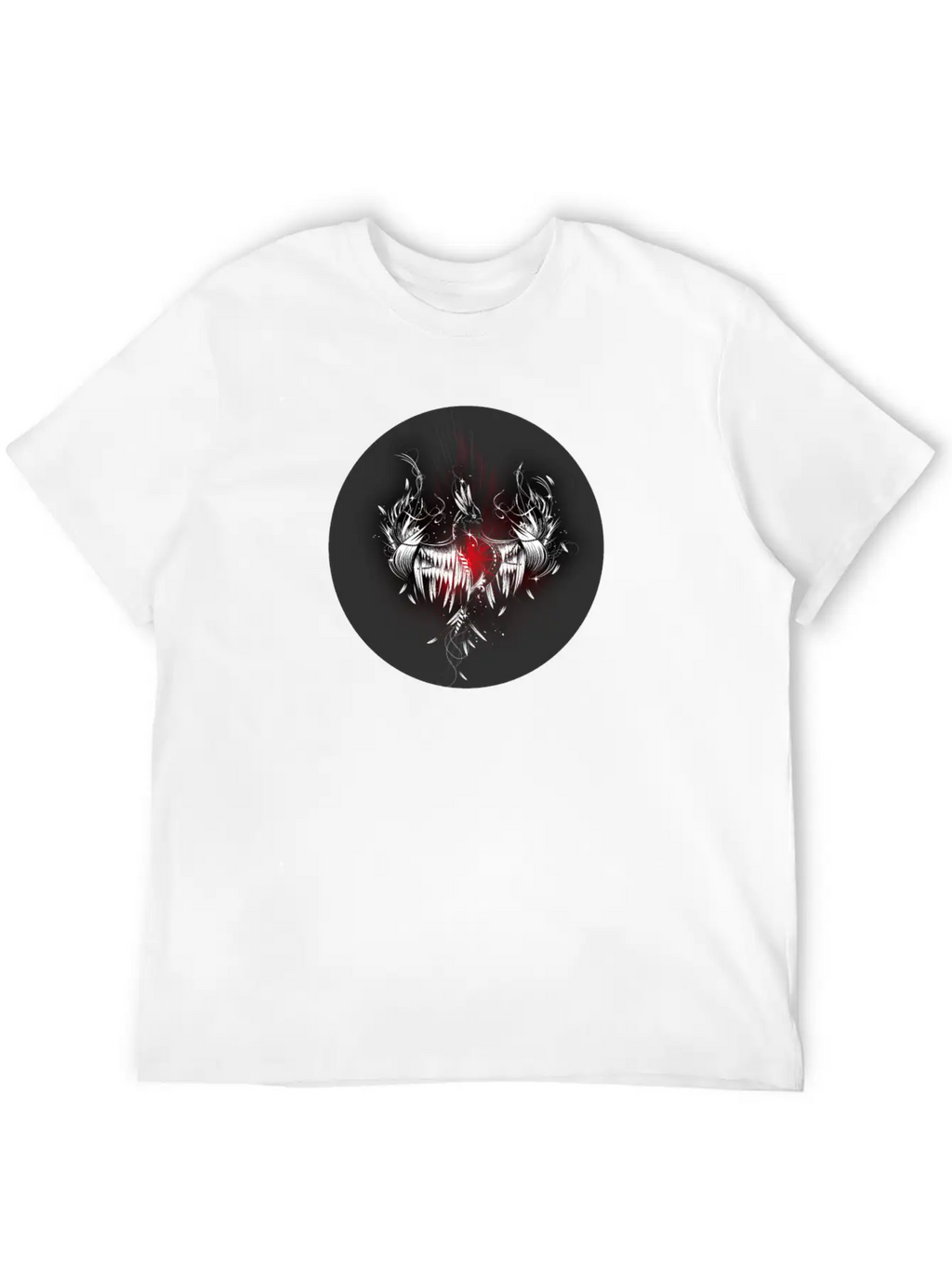Phoenix From The Ashes Patch Breathable Soft Cotton T-Shirt – Timeless Casual Look