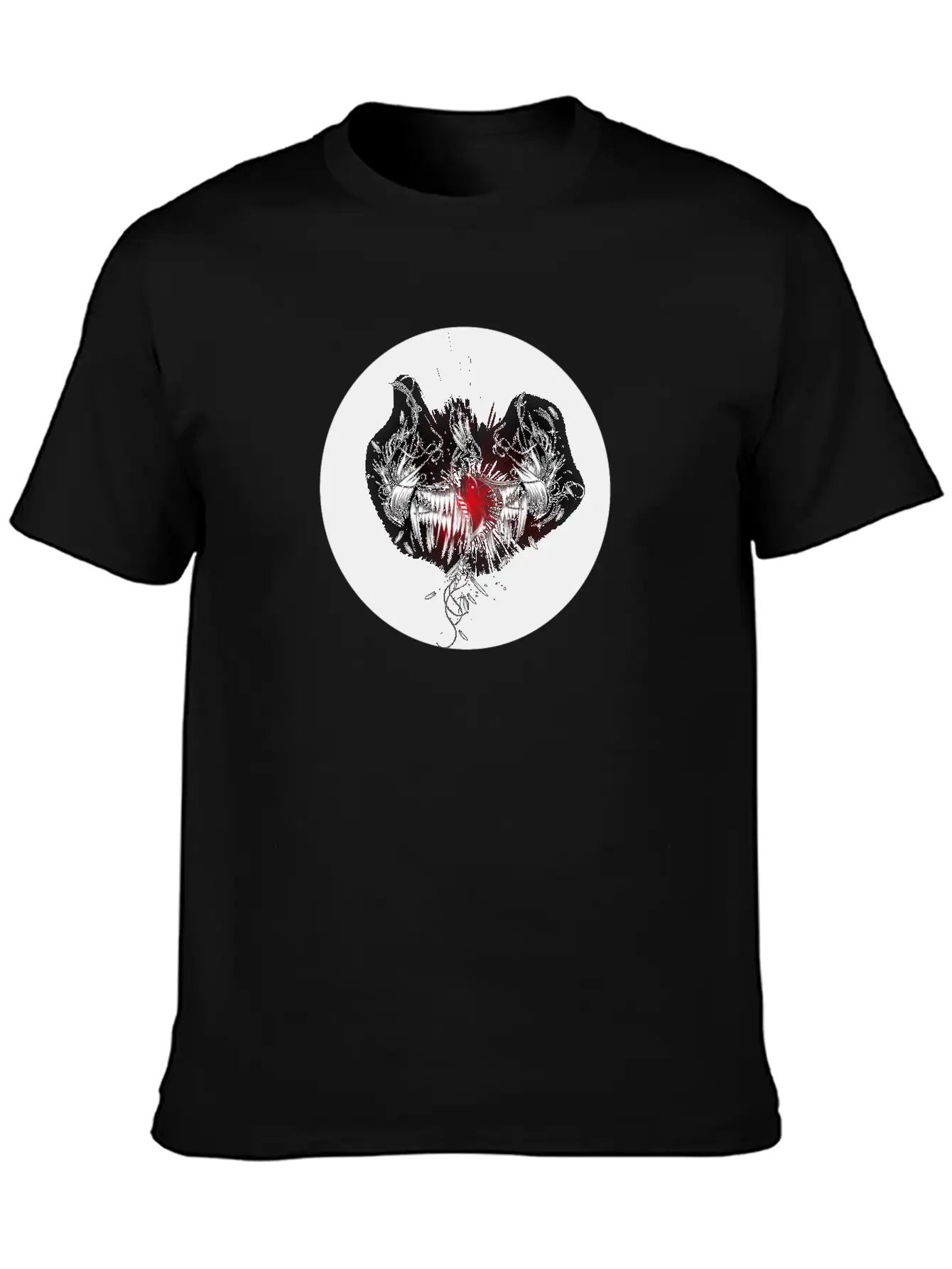 Phoenix From The Ashes Patch Breathable Soft Cotton T-Shirt – Timeless Casual Look