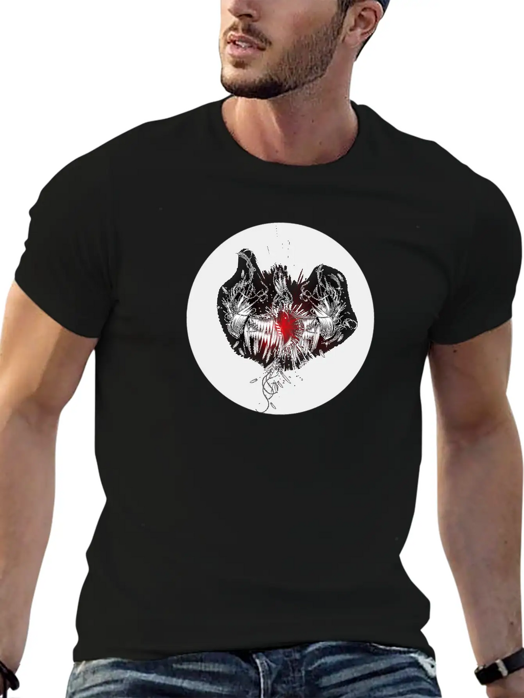Phoenix From The Ashes Patch Breathable Soft Cotton T-Shirt – Timeless Casual Look