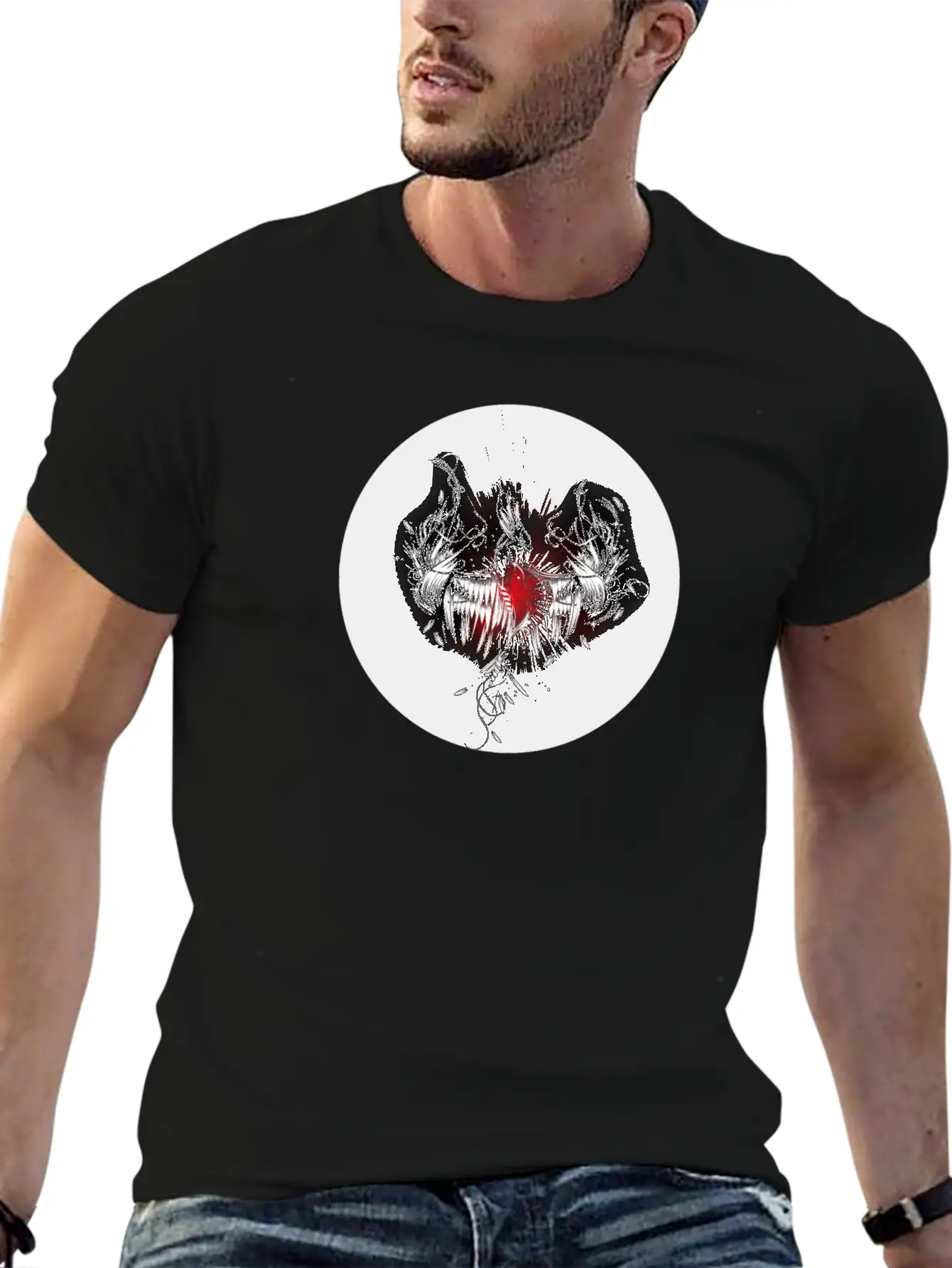 Phoenix From The Ashes Patch Breathable Soft Cotton T-Shirt – Timeless Casual Look