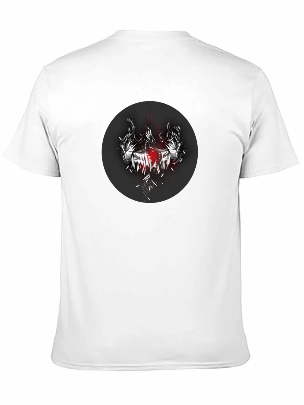 Phoenix From The Ashes Patch Breathable Soft Cotton T-Shirt – Timeless Casual Look
