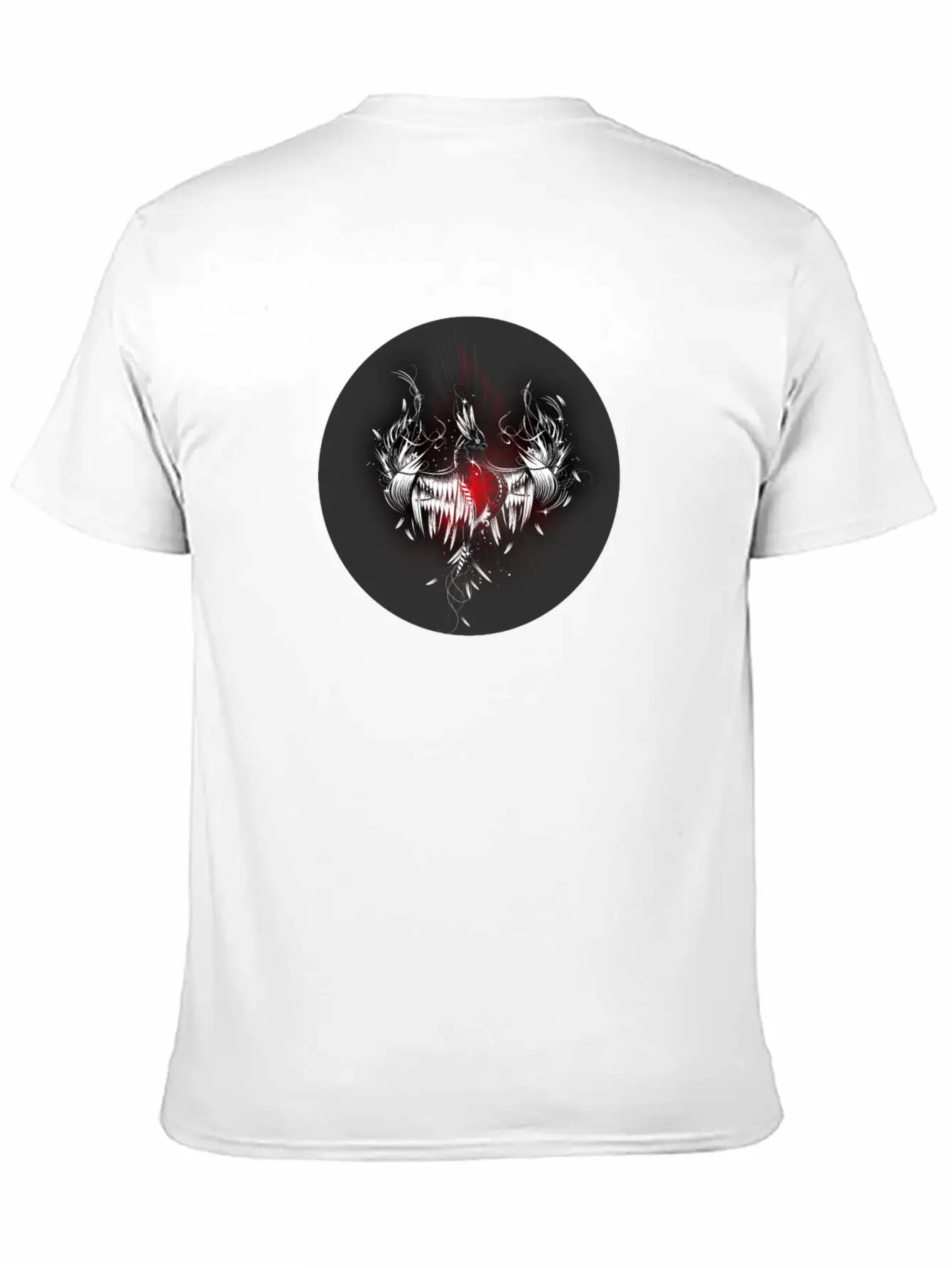 Phoenix From The Ashes Patch Breathable Soft Cotton T-Shirt – Timeless Casual Look