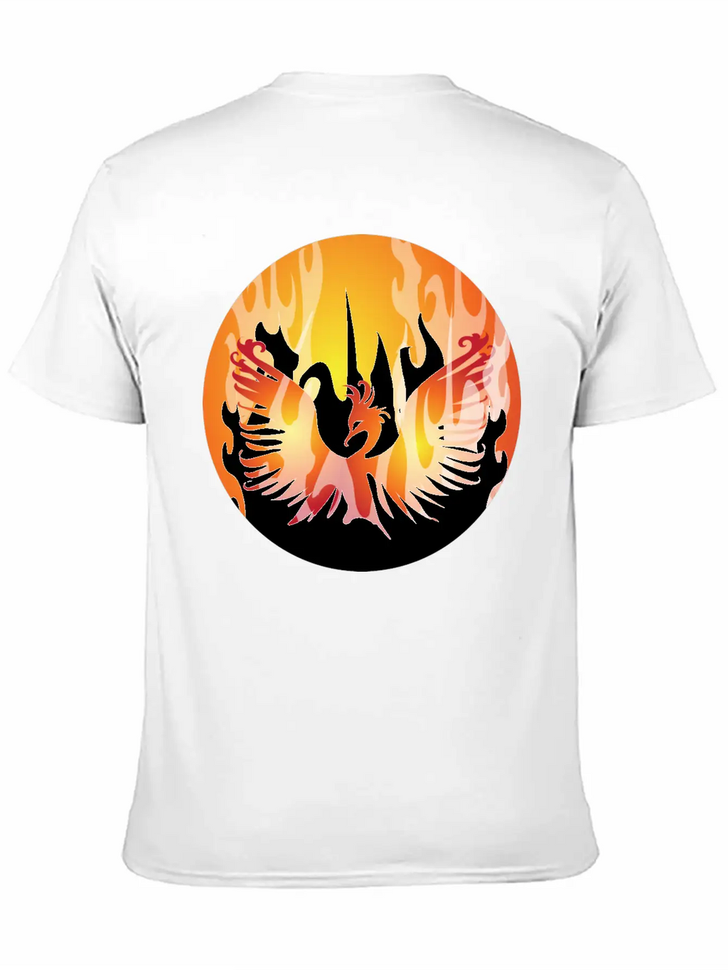 Phoenix Rising Breathable Soft Cotton T-Shirt – Timeless Casual Look