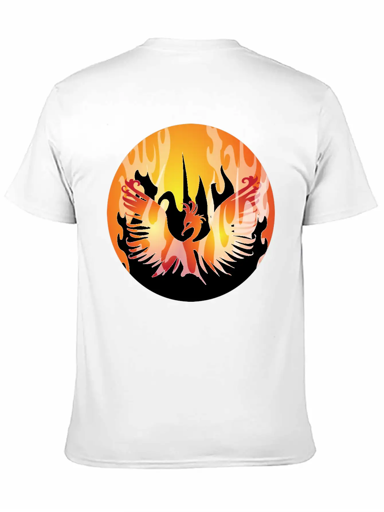 Phoenix Rising Breathable Soft Cotton T-Shirt – Timeless Casual Look